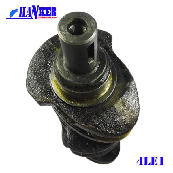 Hanker HRC 45 Isuzu 4LE1 Casting Crankshaft , Car Crankshaft With Stock