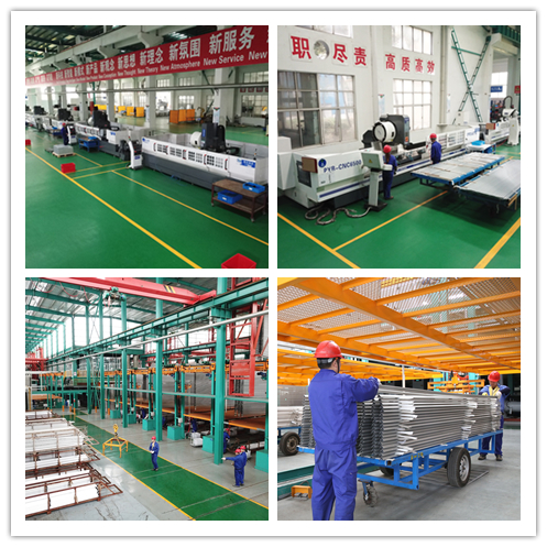 La etapa de la asamblea/la planta de fabricación sacó el certificado de aluminio de los sistemas que enmarcaba ISO