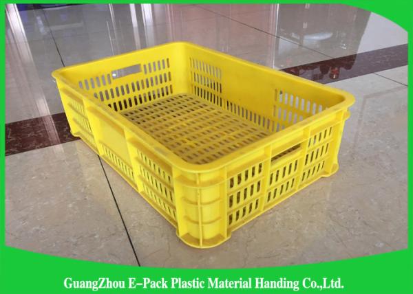 Escaninhos de armazenamento plásticos padrão de Sizestackable, Mini Load Plastic Shipping Crates