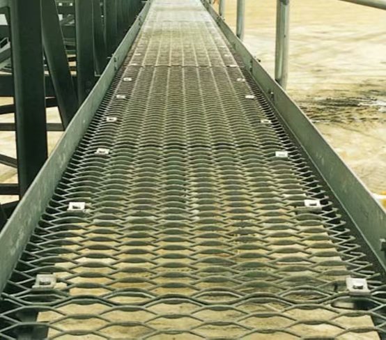 Шаги дорожки гальванизировали расширенный лист 4.5mm металла 4x8 5.0mm для настилов трейлера