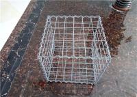 Cestas rectangulares soldadas con autógena cubiertas PVC de la malla de alambre de Gabions de la malla de alambre