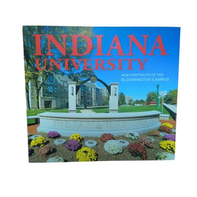 UNIVERSIDADE DA INDIANA. Custom CMYK Gloss Art Paper Catálogo Impressão Várias quantidades Disponíveis 80gm - 128gm