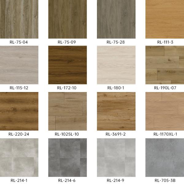 SPC Flooring Waterproof Durable And Easy To Install PVC Vinyl Tiles For High-Traffic Areas In Commercial Settings