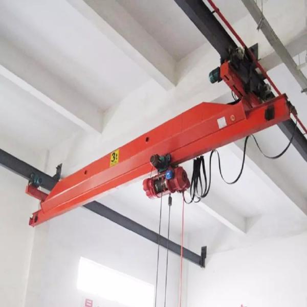 LX Single Girder Overhead Crane Wireless Remote Controlled 7.5 - 31.5 m Span