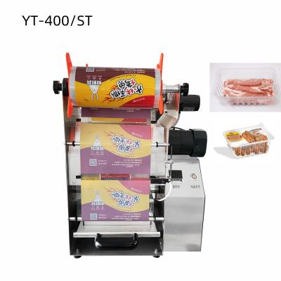 enchimento manual semi auto do nitrogênio de Tray Sealer Plastic Tray Sealer do alimento 800W