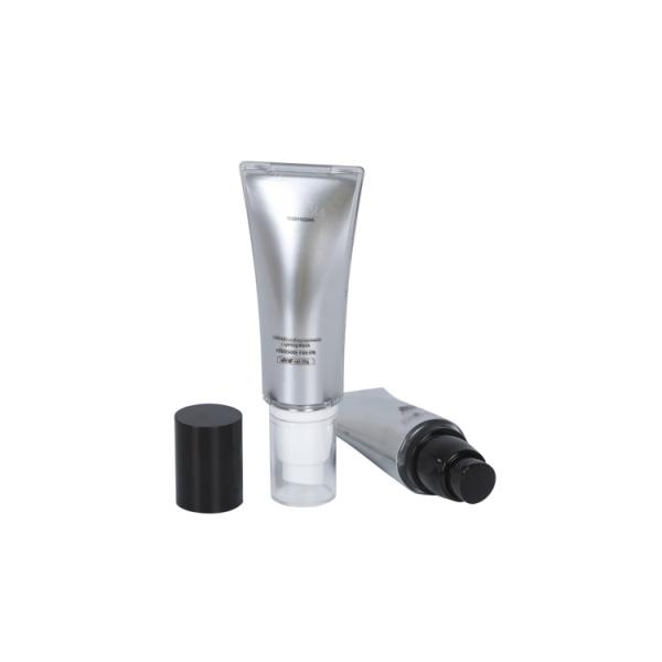 30 мм ОД 145 мм Высота акриловый бесвоздушный насос трубки косметической упаковки Крем для глаз для BB / CC крема