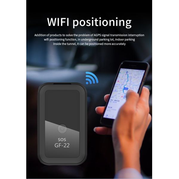 GPS Navigation Mini Car GPS Tracker With GPS GSM Wifi LBS Personal SOS Panic Communication