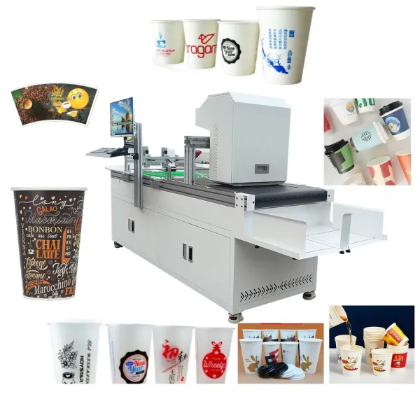 Automation Single Pass Inject Printer for Carton Box Cardboard Paper Bag Cup