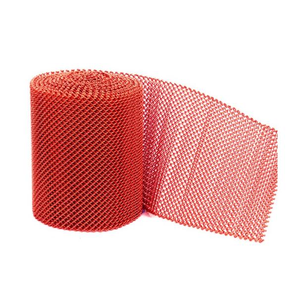 0.8mmx8mm Aluminum Alloy Metal Coil Drapery Flexible Metal Mesh Curtain