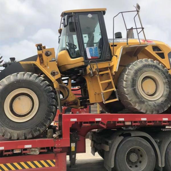 Использованный Volvo L105 колесный погрузчик гидравлические погрузчики для строительных работ