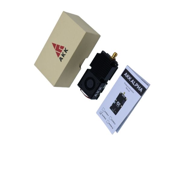 80 Channels FPV VTX Video Transmitter AKK 5.8GHz High Power 12-28V