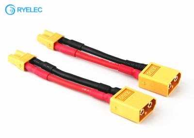 Cabo 16awg 5cm XT60 masculino do zangão FPV de Turnigy ao adaptador fêmea do conector XT30