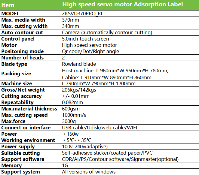 SVD370PRO_RL  Adsorption Feed All-in-One Crease And Cut Solution for Print Studios 