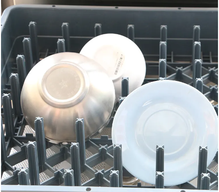 7.5kw / 2.5kw Industrial Dish Washing Machine OEM Dishwasher Countertop