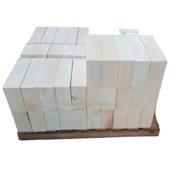 Vault Bricks AZS Used Refractory Bricks with SiC Content 1.2-1.4% and Little MgO Content