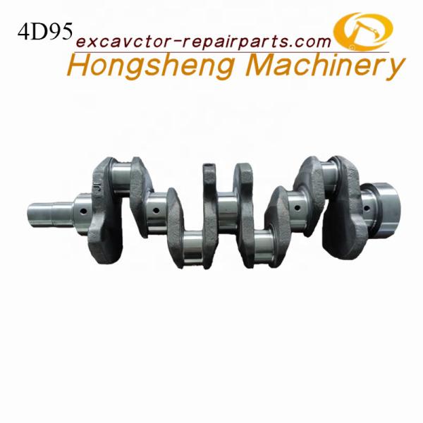 6204-31-1201 4D95 Excavator Engine Parts Komatsu Crankshaft 6205-31-1201