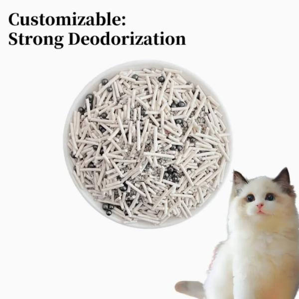 Tofu Bentonite Mixed Cat Litter Customized Cat Bathroom Sand