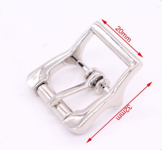 Серебряные покрывая пряжки ремня металла, пряжки металла для сумок/портмон декоративных