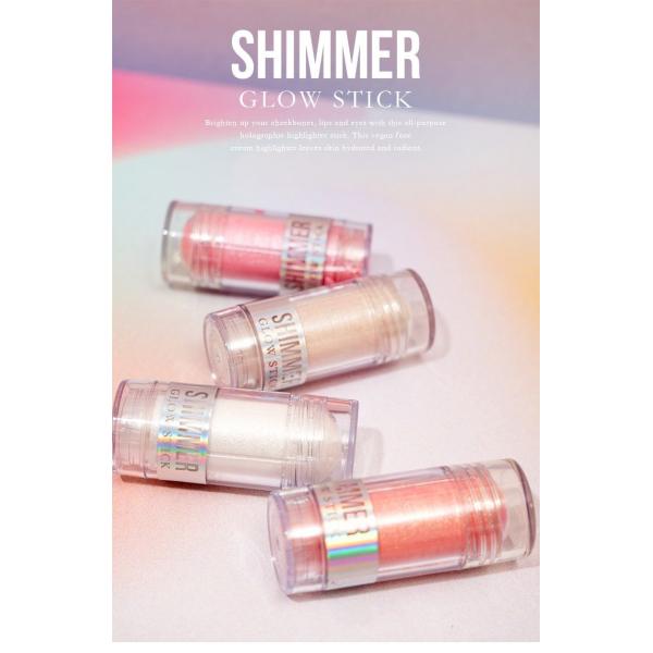 GMPC Certified Glitter Makeup Highlighter Body Highlighter Stick With Vegan Formula