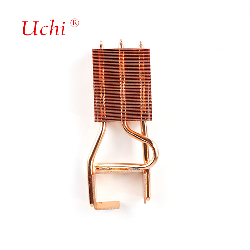220W Copper Fin Heat Sink Buckle Type for Projector Lamp Optical Cooling