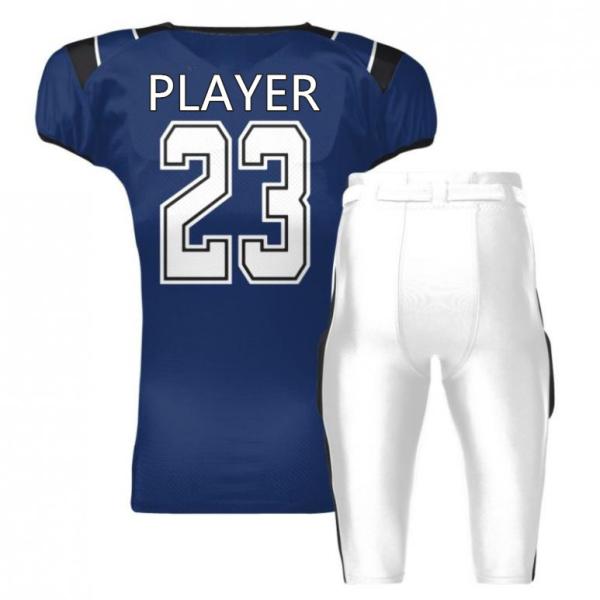 Breathable Youth Printed Football Jersey Kits Anti UV Quick Dry