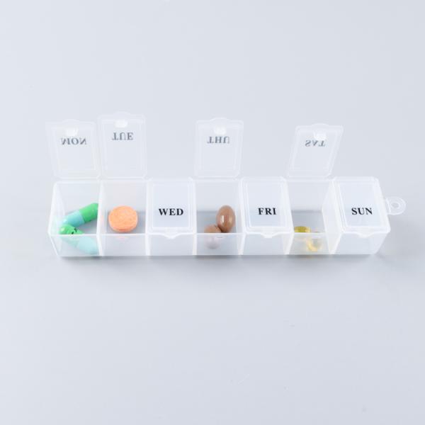 Еженедельный органайзер для таблеток Athmedic Food Grade Магазин цветной медицины