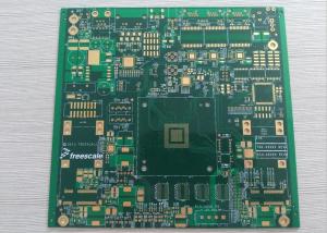 Imersão placa de circuito do computador do PWB do cobre 1oz do ouro 1u