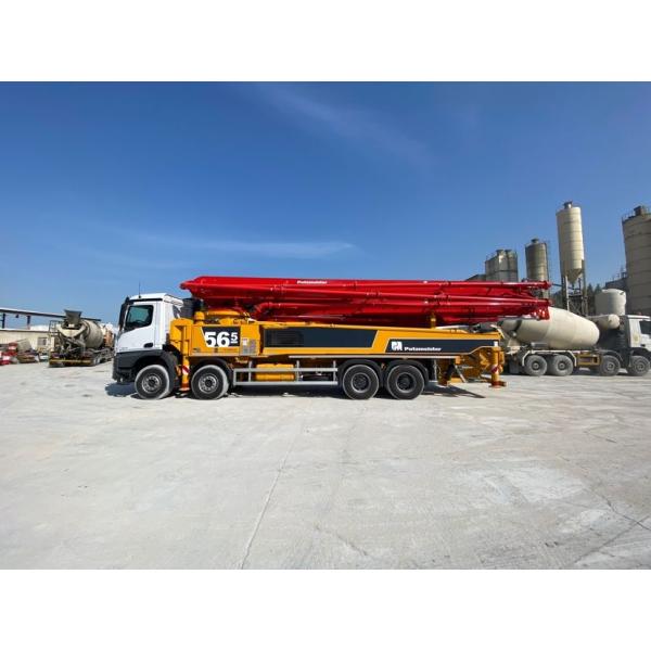 40m Used Concrete Pump Trucks in Excellent Condition concrete pump truck with boom