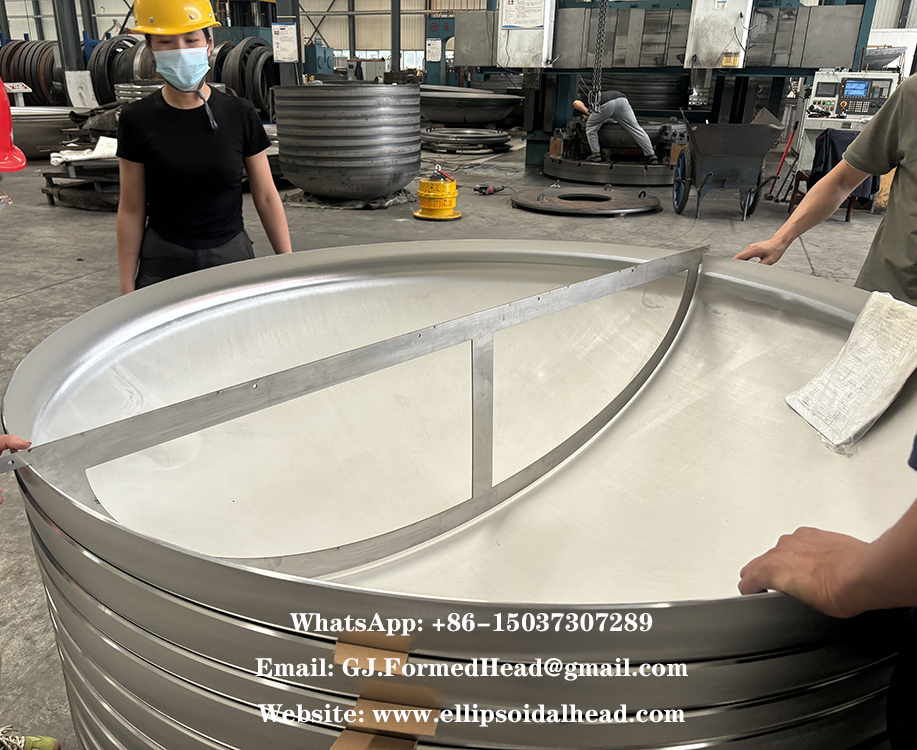ASME Certified SA-240M & SA-516 Elliptical & Torispherical Tank Base Heads from China Manufacturer