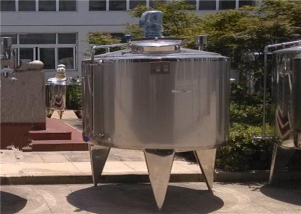 Stainless Steel Liquid Mixing Tank For Beverage / Food Industry FDA Approved