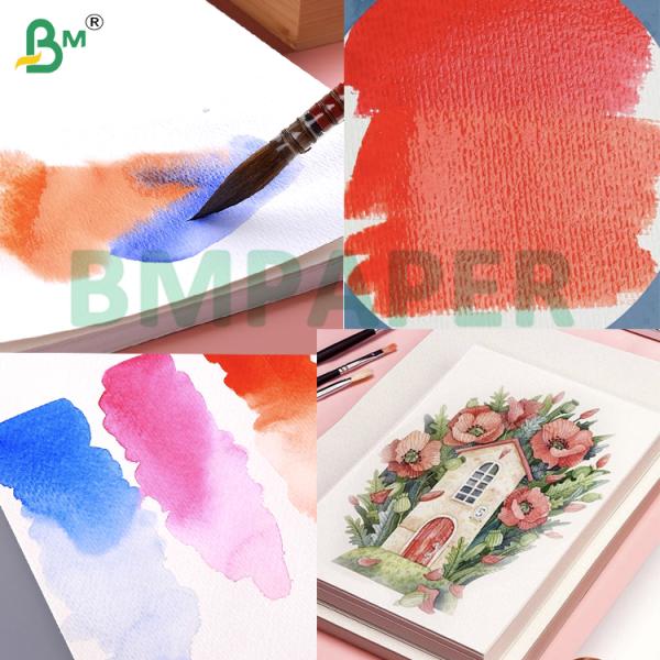 180g 200g High White Lightweight Portable Professional Watercolor Painting Paper For Painting 180g 200g Haut blanc Léger Portable Professionnel Aquarelle Papier à peindre Pour la peinture