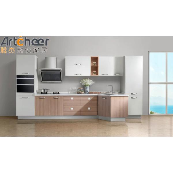 Modern Stylish Mini Kitchen Cabinet with Storage Organizer and Durable Wooden Door