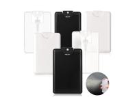 20ml pp en plastique la bouteille de jet d'eau de Trasparent de bouteille de parfum de carte de crédit