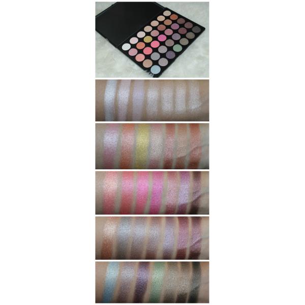 Private Label Eyeshadow Palette With 35 Foiled Colors , Eye Makeup Eyeshadow