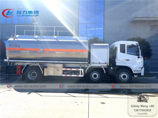 Caminhão de petroleiro do combustível de Dongfeng Kingrun Tianjin 6x2 16000L