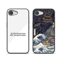 Protecteur d'objectif de caméra iPhone Sublimation Verre Coque de téléphone portable Verre trempé Coque iPhone 16e