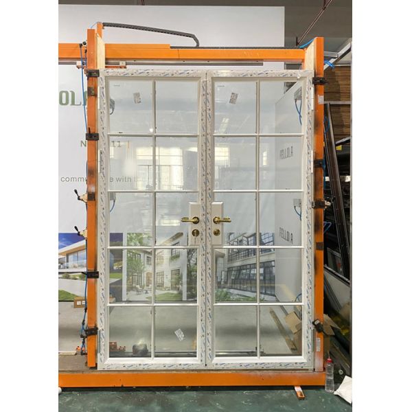 French Elegance Meets Modern Performance: Thermal Break Aluminum Double Doors