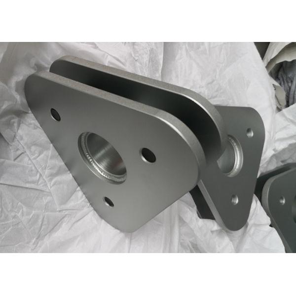 Silver Precision Metal Components , Zinc Plating Precision Aerospace Components