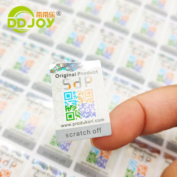 Customized Adhesive Sticker Label for Waterproof Cosmetic Packaging OEM Logo Printing
