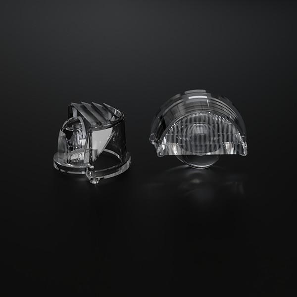 PC Material Wall Washer Plastic Led Lens 3030 Light Souce TIR Led  Lens