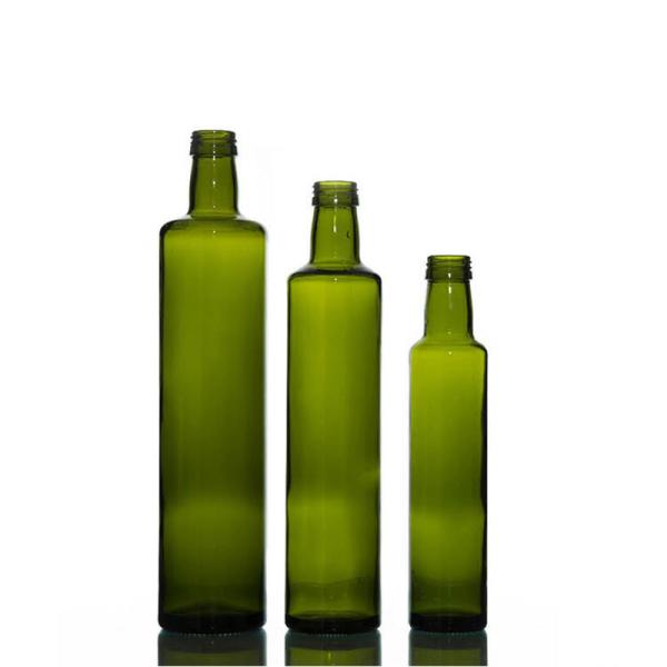 Recipiente de vidro do azeite da cozinha, galheteiro clássico do azeite com Pourer