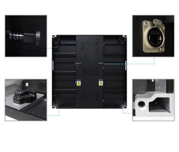 High Resolution Indoor Fixed LED DisplayP4 Led Video Wall Easy To Install