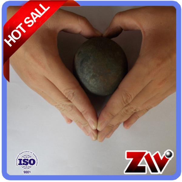 Hot Rolling Ball Mill Balls , High Hardness Cast And Forged Grinding Ball