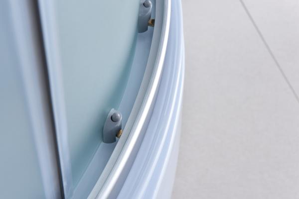 cerco 4mm de canto do chuveiro da entrada de 800×800×2150mm