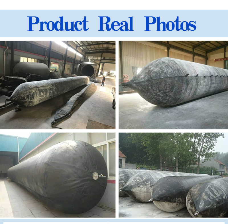 High Quality CCS-Certified Rubber Inflatable Lifting Marine Ship Airbag Factory-Priced Launching Salvage Airbags for Boats