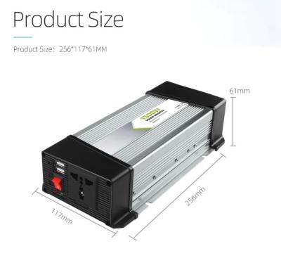 1.5KW DC AC Power Inverter 12v To 230V Solar Modified Sine Wave Inverter High Efficiency