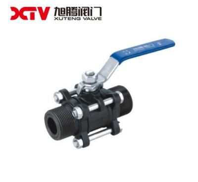 1.000kg Package Gross Weight US 3-PCS External Thread Ball Valve Q21F for Industrial
