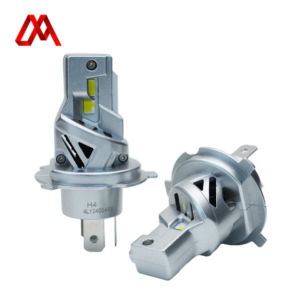 V04 64W 7000LM 6000K H4 4060 Chips Bombilla LED para faro delantero de aluminio de aviación superior