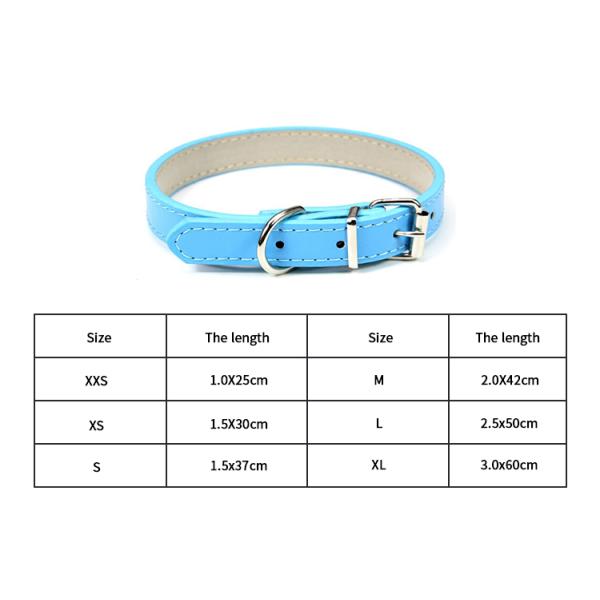 Brown Yellow Purple Pink Leather Dog Collar Personalized Leather Breakaway Cat Collar