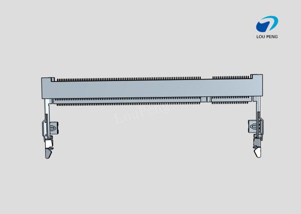 DDR2 SO DIMM, SO DIMM Sockets, Double Data Rate (DDR) 2, Stack Height .205 in [5.2 mm], Right Angle Module Orientation